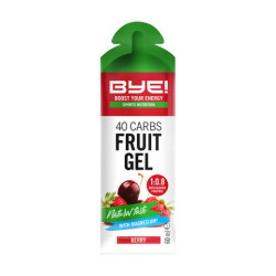 BYE! 40 Carbs Fruit Gel - 12 x 60 ml