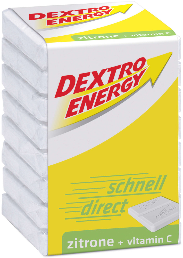 Spin Leidinggevende distillatie Aanbieding Dextro Energy Tablets Vitamine C - 46 gram - Dextro Energy -  Energietabletten - Tijdens de inspanning - sportvoeding op Wielervoeding.nl