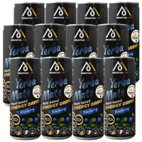 Mountaindrop Energy Drink - Yerba Mate - 12 x 330 ml (Let op! THT 04-2025)