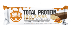 GoldNutrition Total Protein Low Sugar Covered - Salted Caramel - 15 x 30 gram (LET OP! THT 25-10-2024)