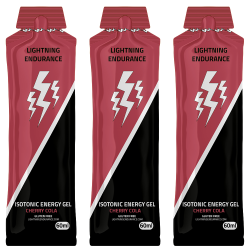 Lightning Endurance Isotonic Energy Gel - 24 x 60 ml