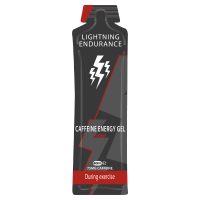 Lightning Endurance Caffeine Energy Gel - Cherry - 1 x 60 ml