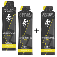 Lightning Endurance Caffeine Energy Gel - 60 ml - 9 + 1 gratis