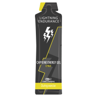 Lightning Endurance Caffeine Energy Gel - Citrus - 1 x 60 ml