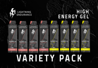 Lightning Endurance High Energy Gel Variety Pack - 8 x 60 ml