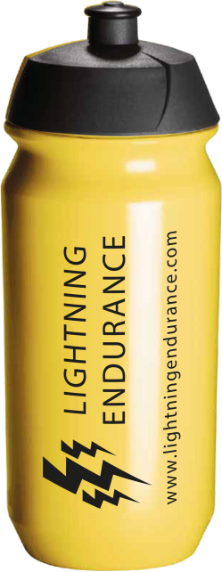 Lightning Endurance Bidon - Geel - 500 ml