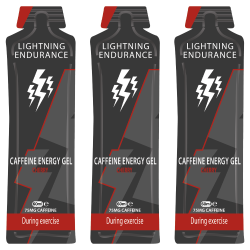 Lightning Endurance Caffeine Energy Gel - Cherry - 24 x 60 ml
