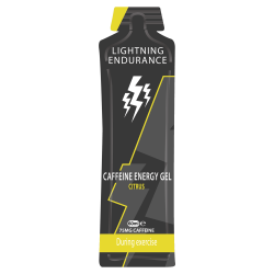 Lightning Endurance Caffeine Energy Gel - Citrus - 1 x 60 ml