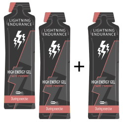 Lightning Endurance High Energy Gel - 60 ml - 9 + 1 gratis