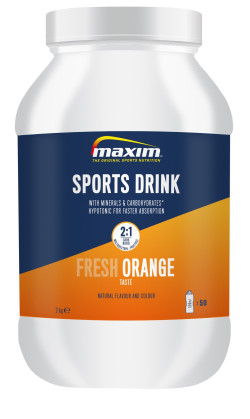 Maxim Hypotonic Sports Drink - Orange - 2kg (THT 30-6-2025)