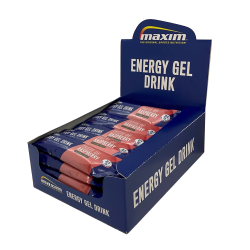 Maxim Energy Gel Drink - Raspberry - 25 x 60 ml (LET OP! THT 31-12-2024)