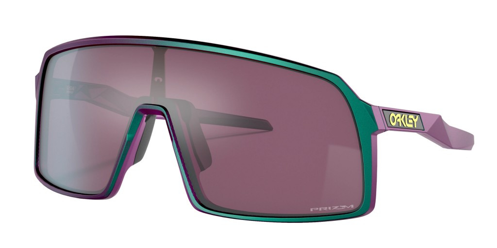 Black and green store oakleys