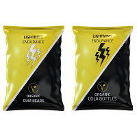 Proefpakket Lightning BIO Energy Gums met 10 energiesnoepjes