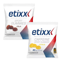 Proefpakket Etixx Sport Gummies met 12 energiesnoepjes