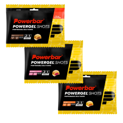 Proefpakket Powerbar PowerGel Shots met 12 shots