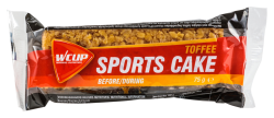 WCUP Sports Cake - Toffee - 20 x 75 gram (LET OP! THT 3-5-2025)