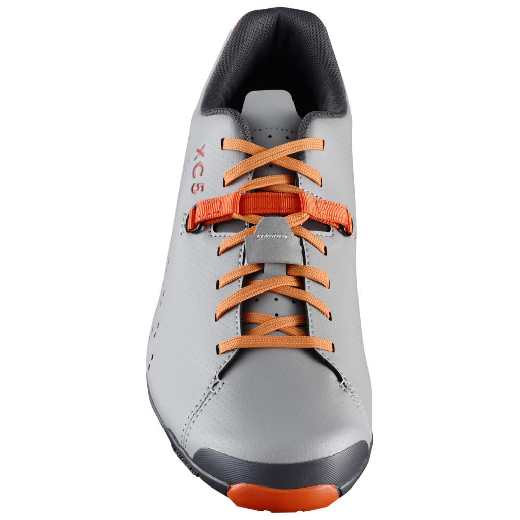 Shimano XC500 MTB Schoenen Heren Grijs Oranje