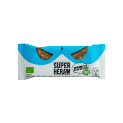 Superheraw Organic Bar - Coconut Hemp Seeds - 1 x 45 gram (LET OP! THT 05-11-2024)